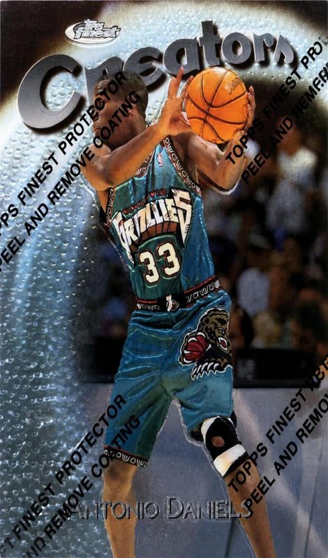 Antonio Daniels, 1997 Topps Finest Basketball