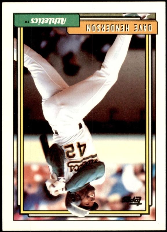 Dave Henderson, 1992 Topps Baseball
