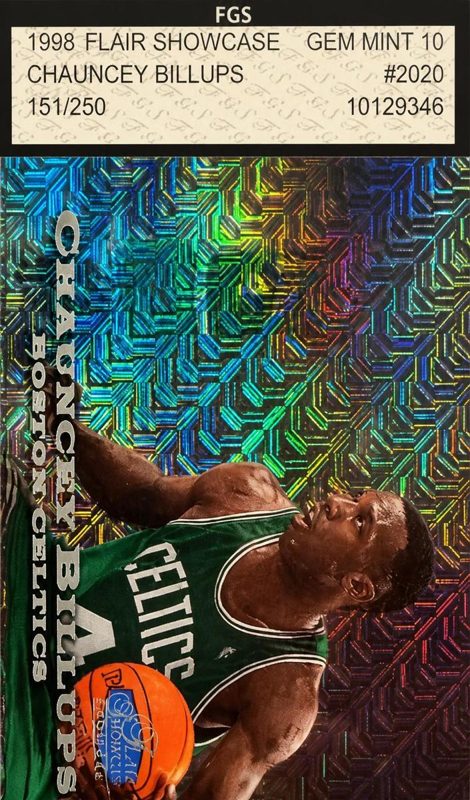 Chauncey Billups, 1997 Flair Showcase Basketball