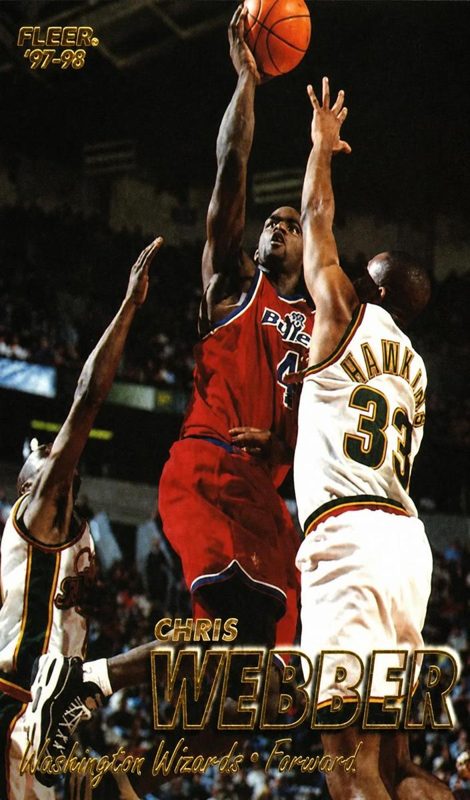 Chris Webber, 1997 Fleer Basketball