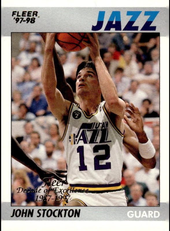 John Stockton, 1997 Fleer Basketball