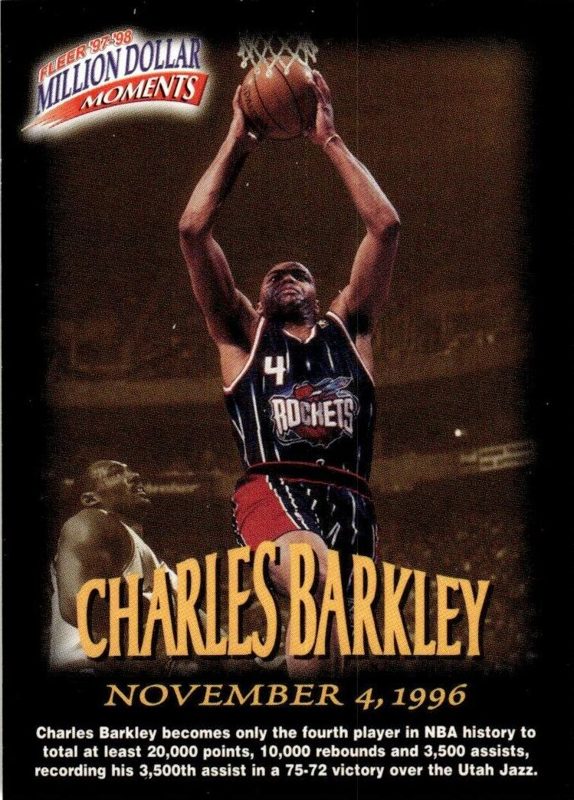 Charles Barkley, 1997 Fleer Basketball