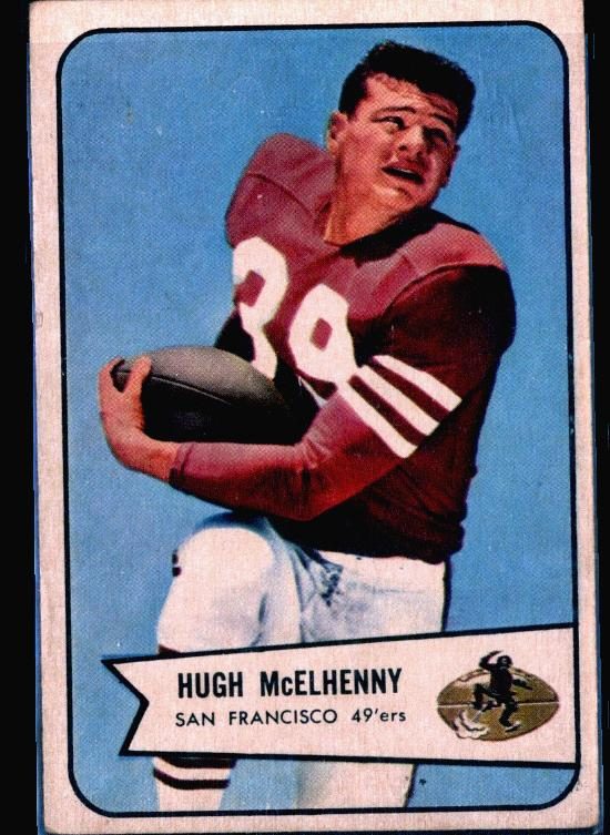 Hugh McElhenny, 1954 Bowman Football