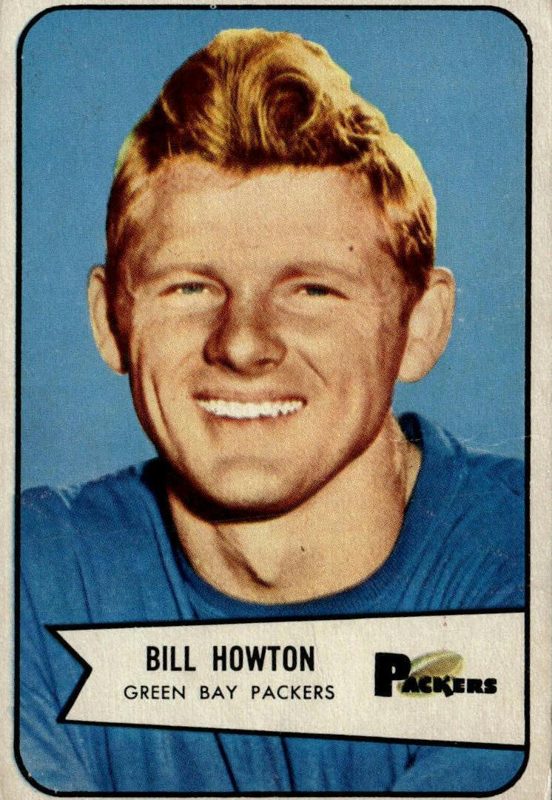 Bill Howton, 1954 Bowman Football