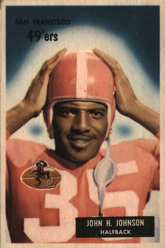 John Henry Johnson, 1955 Bowman Football