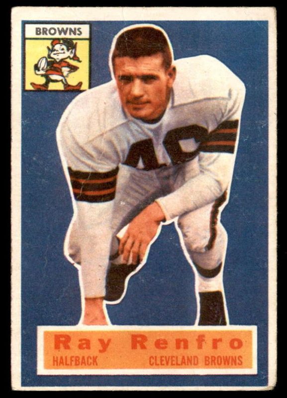 Ray Renfro, 1956 Topps Football