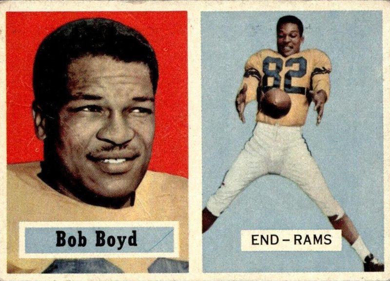 Bob Boyd, 1957 Topps Football