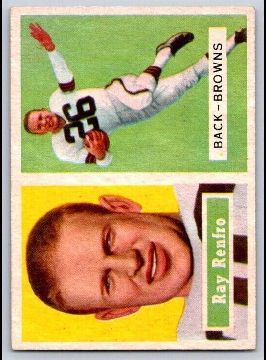 Ray Renfro, 1957 Topps Football