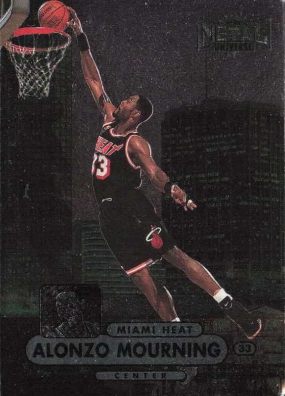 Alonzo Mourning, 1997 Metal Universe Championship Basketball