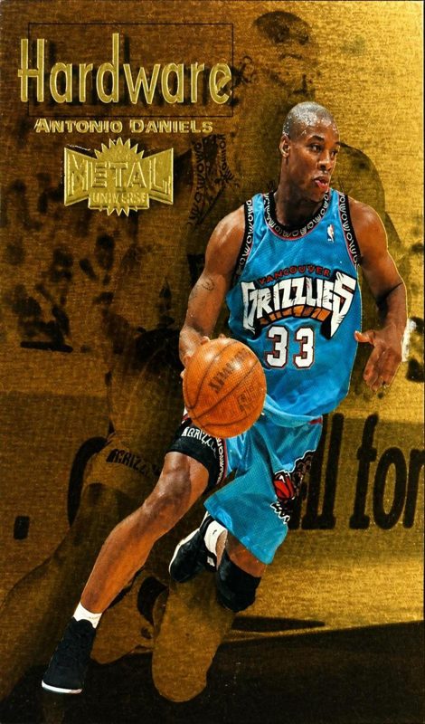 Antonio Daniels, 1997 Metal Universe Championship Basketball