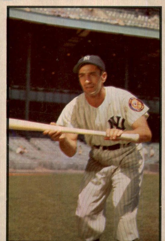 Phil Rizzuto, 1953 Bowman Color Baseball