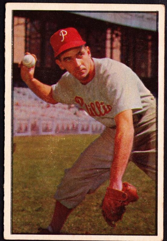 Granny Hamner, 1953 Bowman Color Baseball