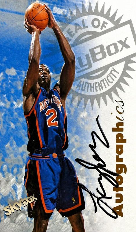 Larry Johnson, 1997 Skybox Premium Basketball
