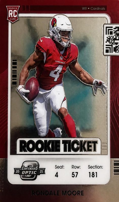 Rondale Moore, 2021 Panini Contenders Optic Football