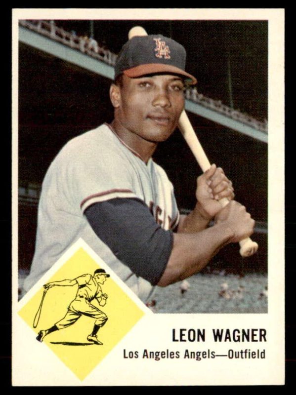 Leon Wagner, 1963 Fleer Baseball
