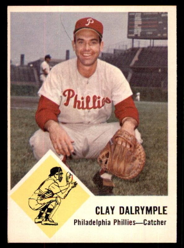Clay Dalrymple, 1963 Fleer Baseball