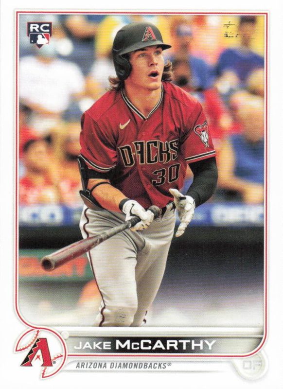 Jake McCarthy, 2022 Topps Baseball