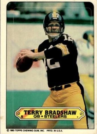 Terry Bradshaw, 1983 Topps Football