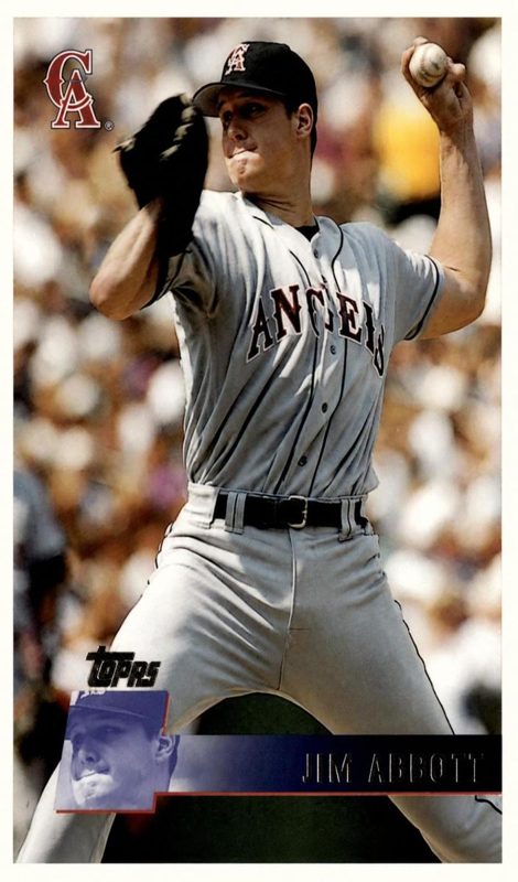 Jim Abbott, 1996 Topps Baseball