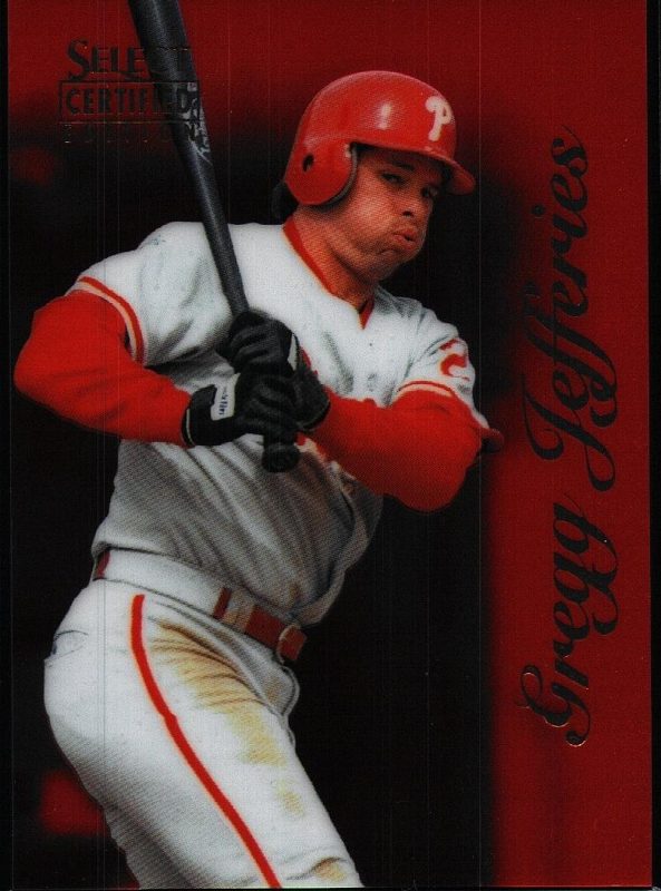 Gregg Jefferies, 1996 Select Certified Baseball