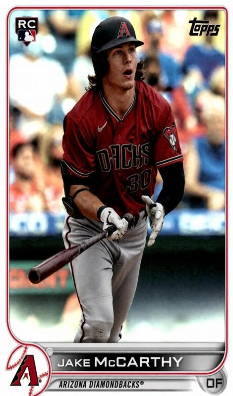 Jake McCarthy, 2022 Topps Baseball