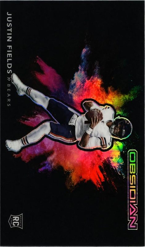 Justin Fields, 2021 Panini Obsidian Football