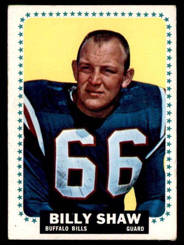 Billy Shaw, 1964 Topps Football