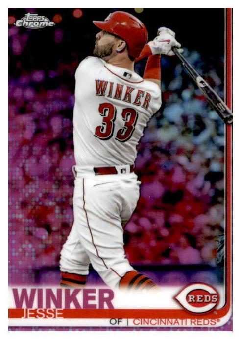 Jesse Winker, 2019 Topps Chrome Baseball