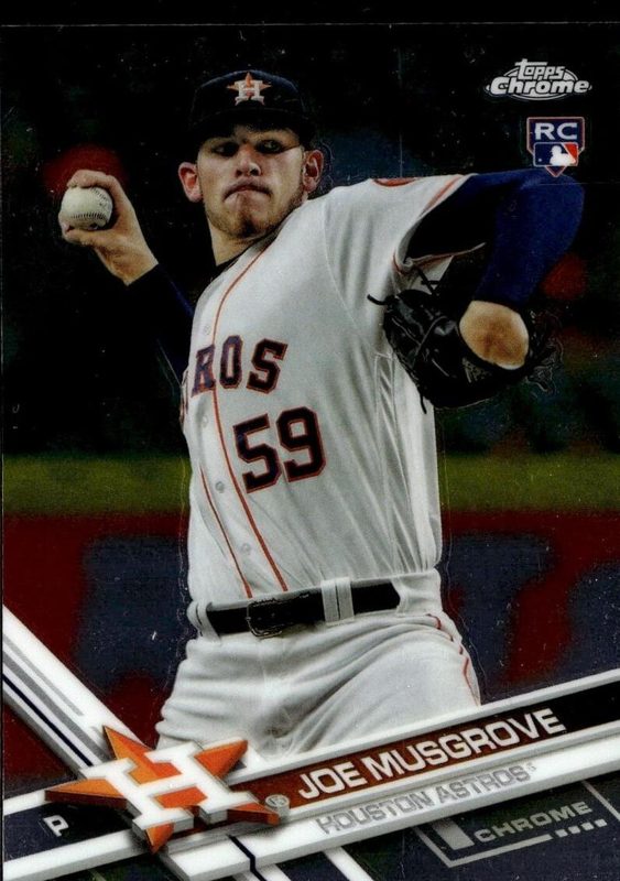 Joe Musgrove, 2017 Topps Chrome Baseball