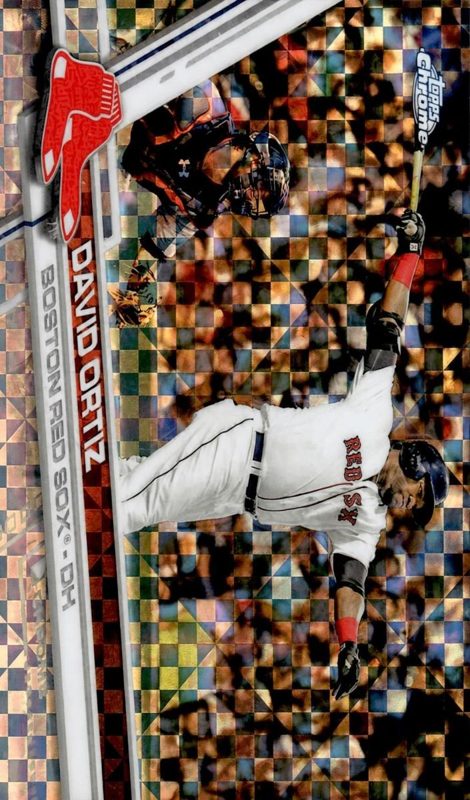 David Ortiz, 2017 Topps Chrome Baseball
