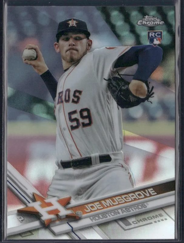 Joe Musgrove, 2017 Topps Chrome Baseball