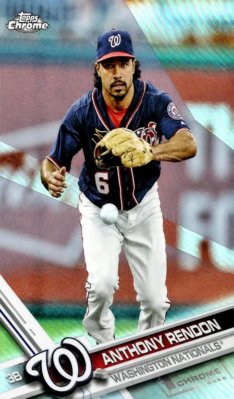 Anthony Rendon, 2017 Topps Chrome Baseball