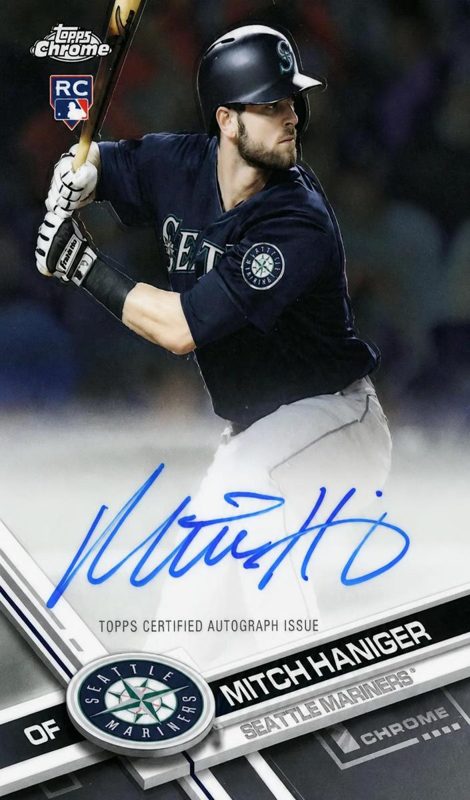 Mitch Haniger, 2017 Topps Chrome Baseball