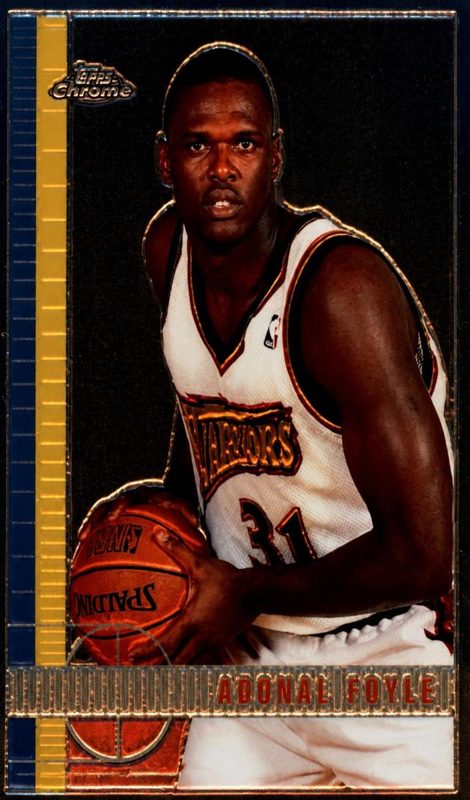Adonal Foyle, 1997 Topps Chrome Basketball