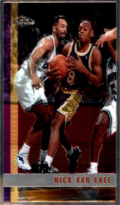 Nick Van Exel, 1997 Topps Chrome Basketball