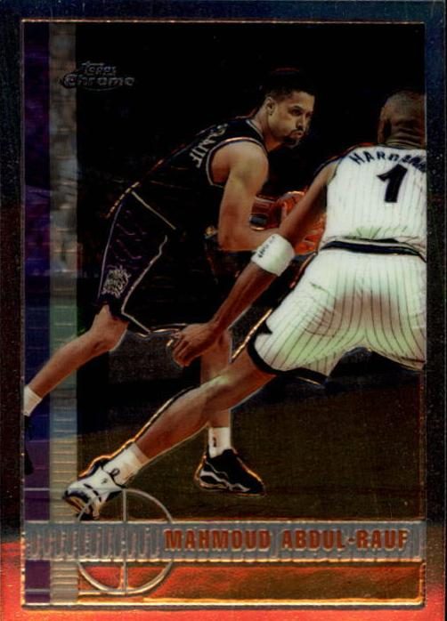 Mahmoud Abdul-Rauf, 1997 Topps Chrome Basketball