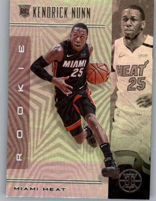 Kendrick Nunn, 2019 Panini Illusions Basketball