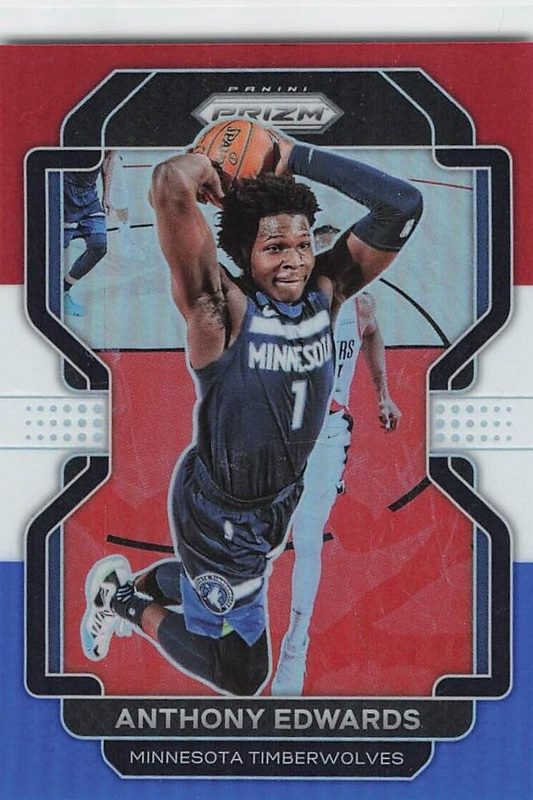 Anthony Edwards, 2021 Panini Prizm Basketball