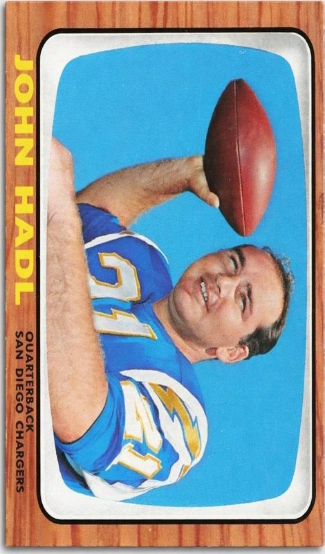 John Hadl, 1966 Topps Football