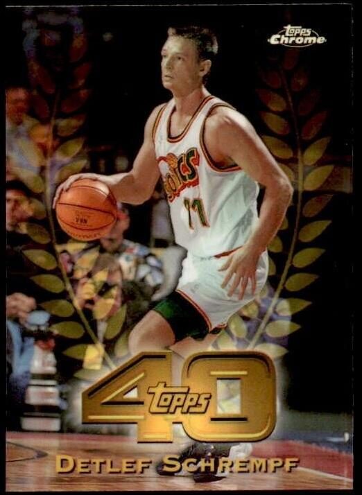 Detlef Schrempf, 1997 Topps Chrome Basketball