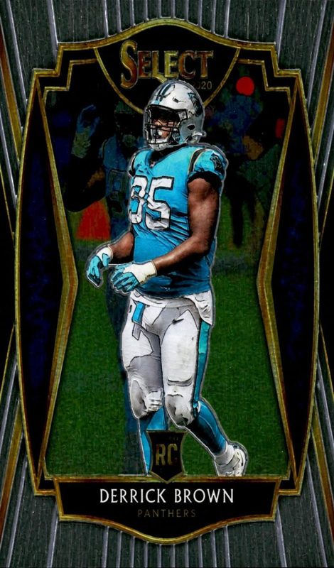 Derrick Brown, 2020 Panini Select Football