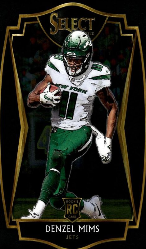 Denzel Mims, 2020 Panini Select Football