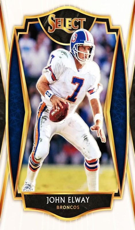 John Elway, 2020 Panini Select Football