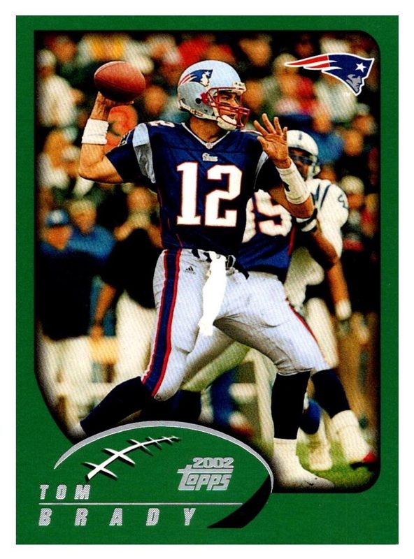 Tom Brady, 2002 Topps Football