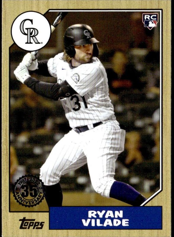 Ryan Vilade, 2022 Topps Baseball