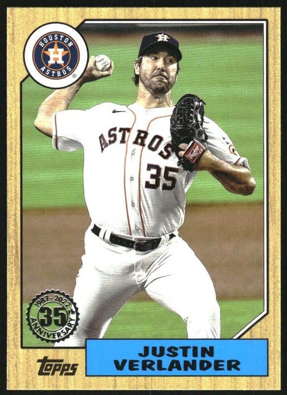 Justin Verlander, 2022 Topps Baseball