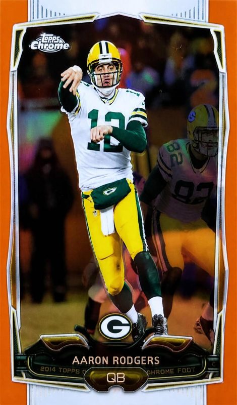 Aaron Rodgers, 2014 Topps Chrome Football