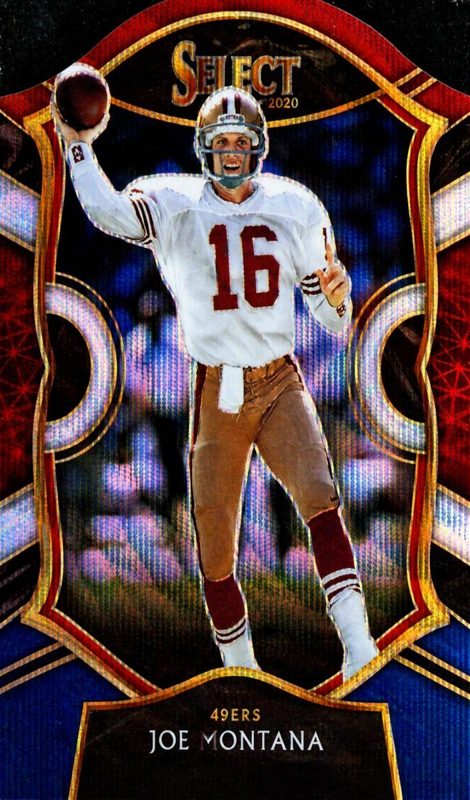 Joe Montana, 2020 Panini Select Football