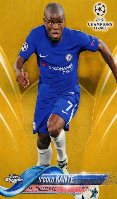 N'Golo Kante, 2017 Topps Chrome UEFA Champions League Soccer