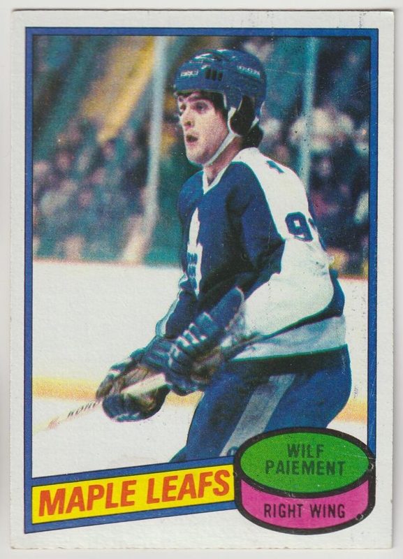 Wilf Paiement, 1980 Topps Hockey